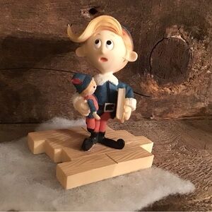 Enesco Rudolph Hermie and Doll #104257